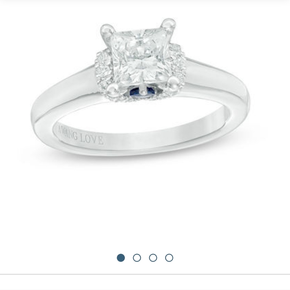 Vera Wang diamond Solitaire